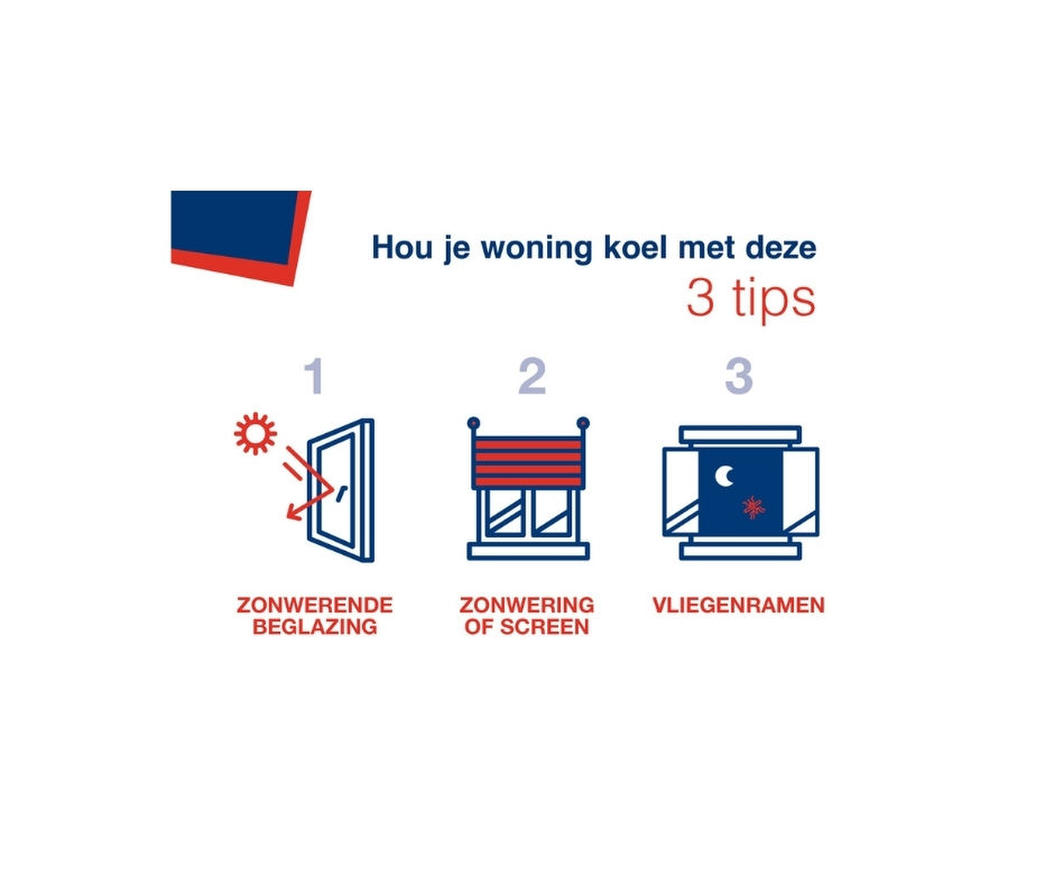 Hou je woning koel met deze 3 tips